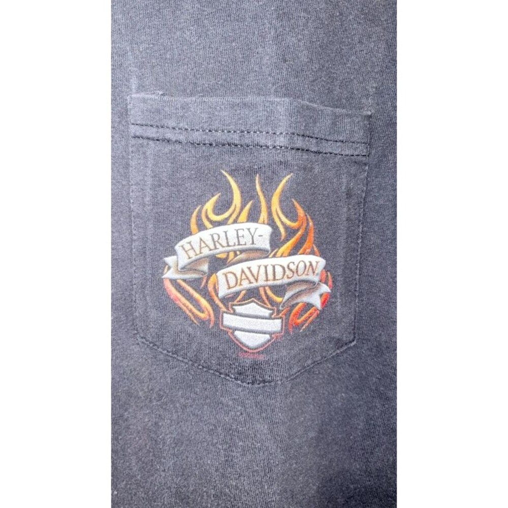Vintage 2005 Harley-Davidson Freedom N Canton Ohio Pocket Tee XL USA Made